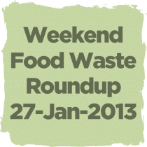 Recent articles on food waste.